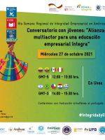 Sexta Semana Regional de Integridad en América Latina organizada por  Alliance for Integrity.